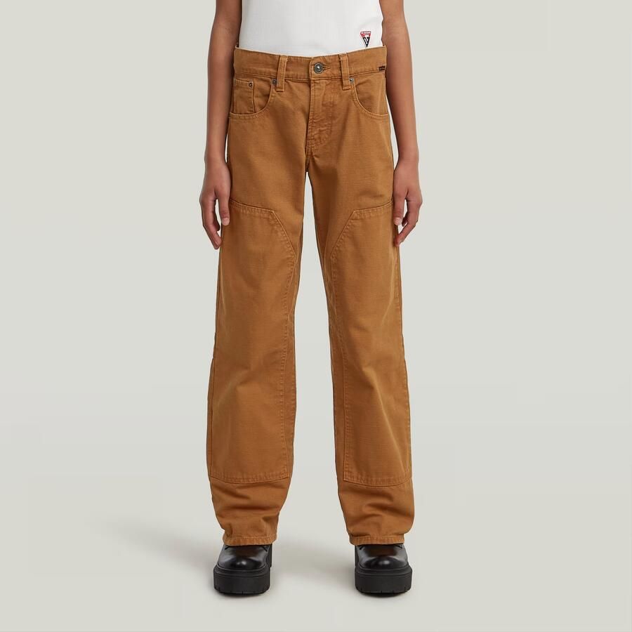 G-Star RAW Bowey 3D Carpenter Loose jeans voor meisjes Bruin meisjes