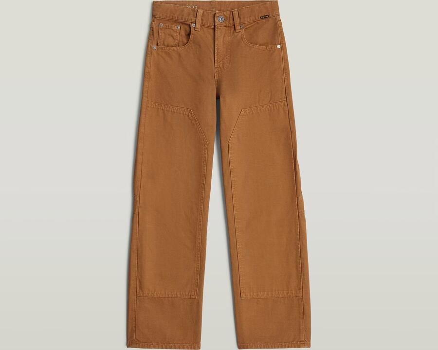 G-Star RAW Bowey 3D Carpenter Loose jeans voor meisjes Bruin meisjes - Foto 3