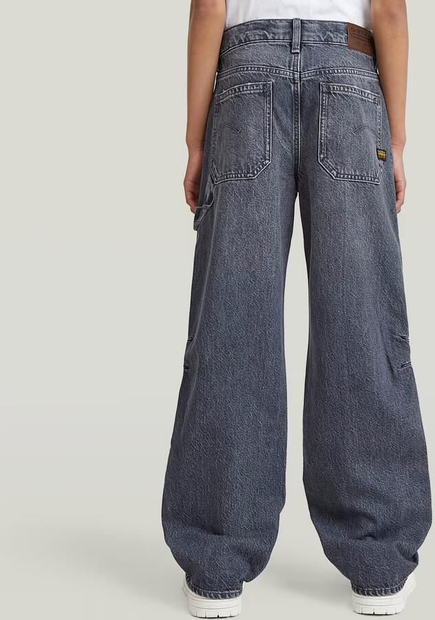 G-Star RAW Bowey 3D Carpenter Loose jeans voor meisjes Donkerblauw meisjes - Foto 3