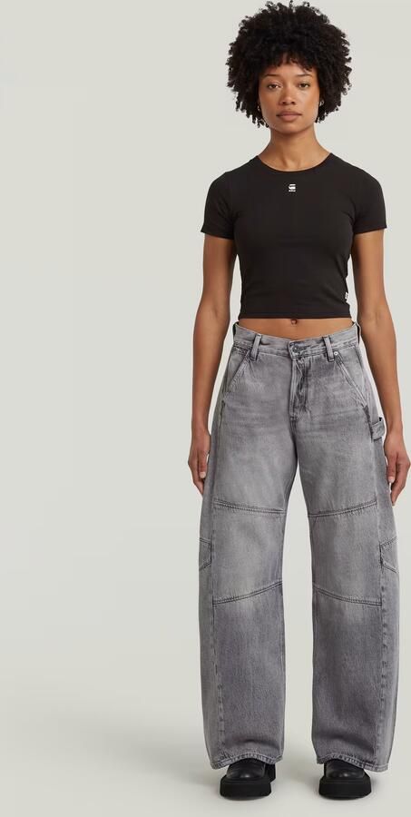 G-Star RAW Bowey Extreme Carpenter Loose Jeans Grijs Dames - Foto 5