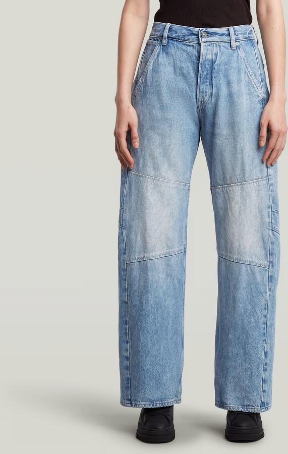 G-Star RAW Bowey 3D Extreme Carpenter Loose Jeans Midden blauw Dames - Foto 7