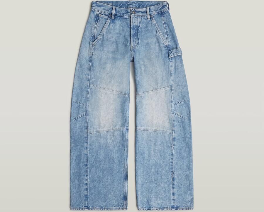 G-Star RAW Bowey 3D Extreme Carpenter Loose Jeans Midden blauw Dames - Foto 3