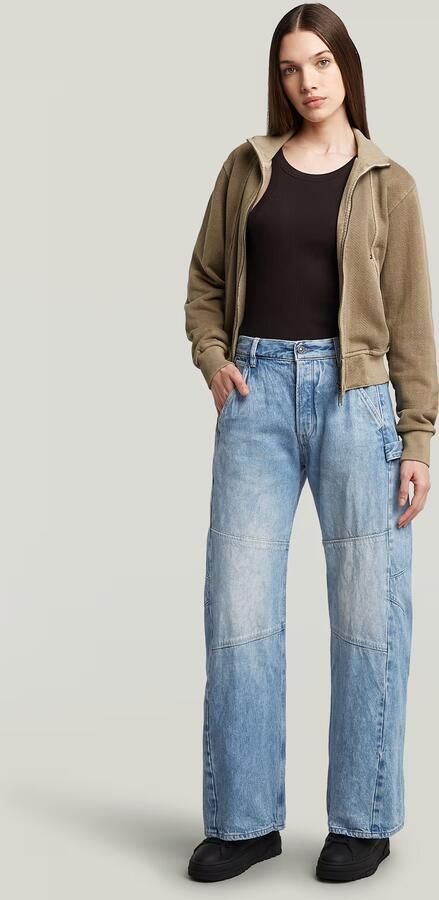 G-Star RAW Bowey 3D Extreme Carpenter Loose Jeans Midden blauw Dames - Foto 5