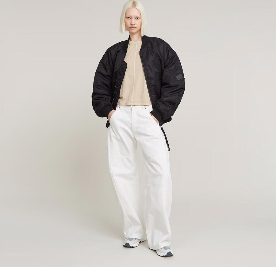 G-Star RAW Bowey 3D Extreme Carpenter Loose Jeans Wit Dames - Foto 3