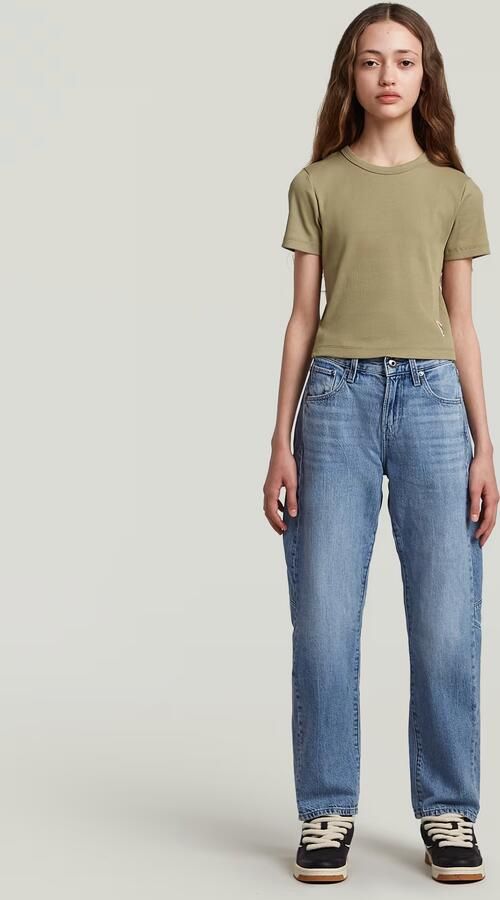 G-Star RAW Bowey Baggy Jeans Meisjes Lichtblauw meisjes - Foto 4
