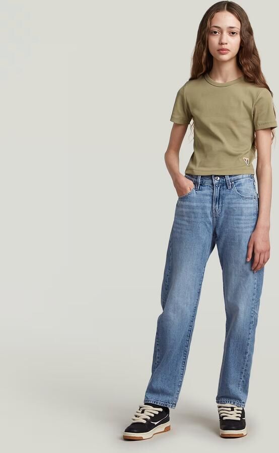 G-Star RAW Bowey Baggy Jeans Meisjes Lichtblauw meisjes - Foto 3