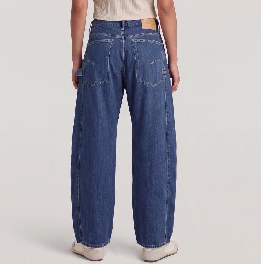 G-Star RAW Bowey Barrel Extreme Loose Jeans Donkerblauw Dames - Foto 3