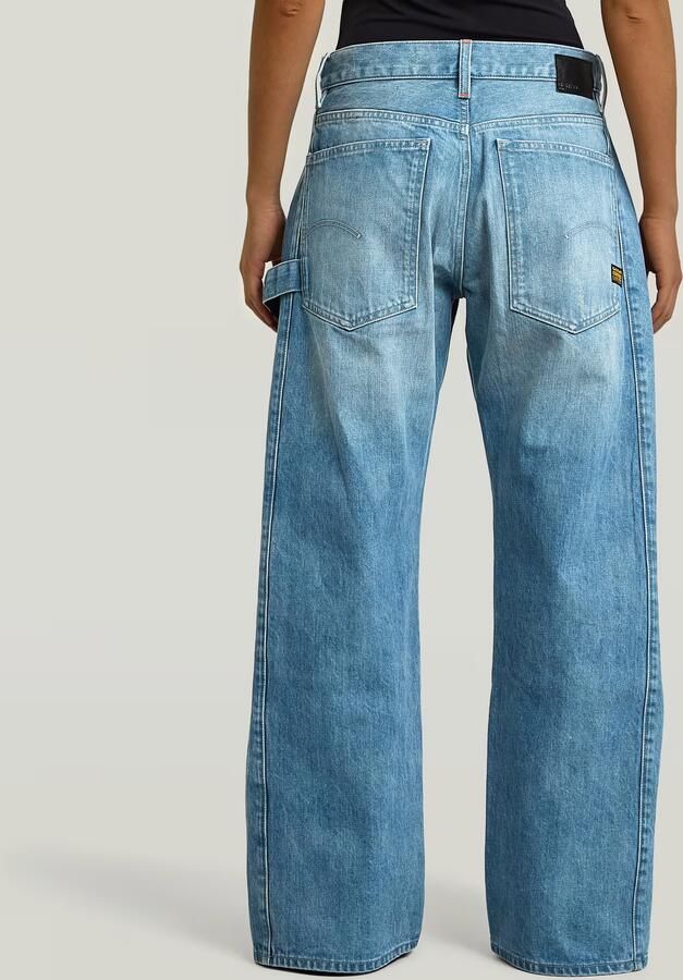 G-Star RAW Bowey Barrel Extreme Loose Jeans Midden blauw Dames - Foto 5