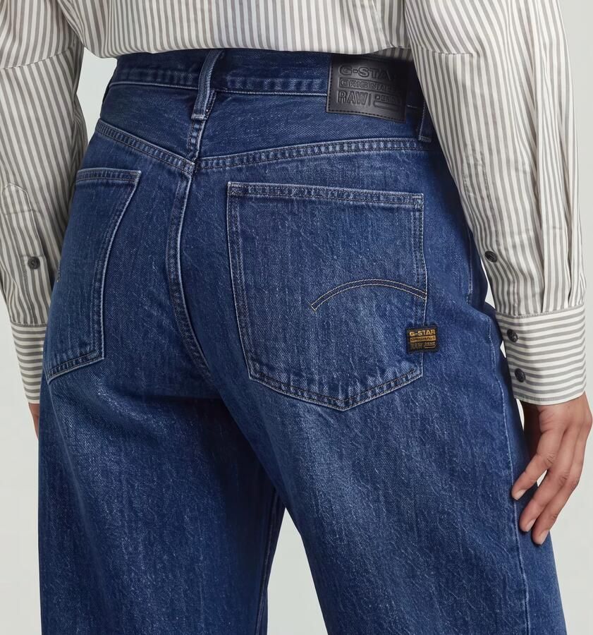 G-Star RAW Bowey Barrel Jeans Donkerblauw Dames - Foto 7