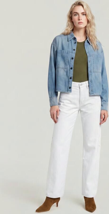 G-Star RAW Bowey 3D Boyfriend Jeans Lichtblauw Dames - Foto 8