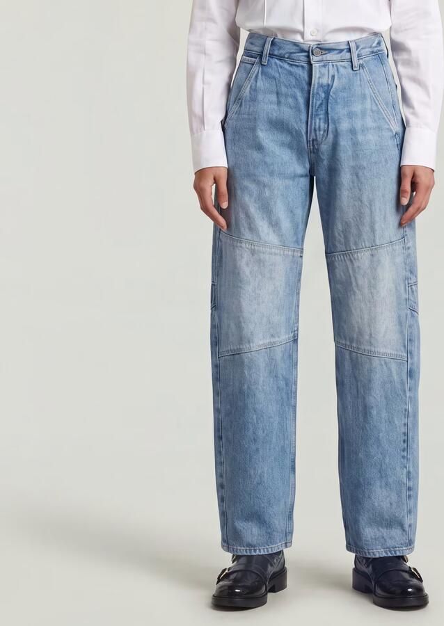 G-Star RAW Bowey Barrel Jeans Midden blauw Dames - Foto 6