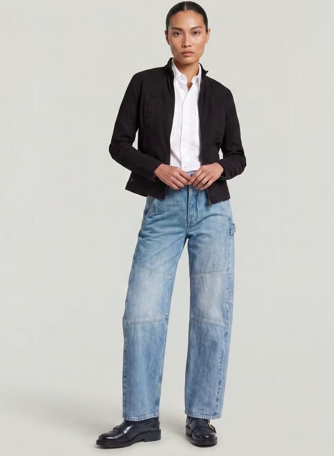 G-Star RAW Bowey Barrel Jeans Midden blauw Dames - Foto 4