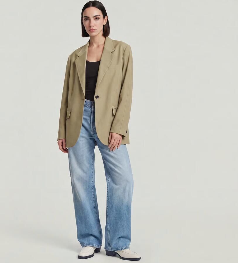 G-Star Raw Boyfriend Jeans D25372-E266 BOWEY 3D BOYFRIEND WMN-H545 FADED RHINE BLUE - Foto 11
