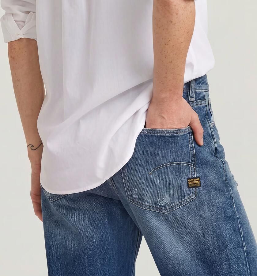 G-Star RAW Bowey Barrel Jeans Midden blauw Dames - Foto 6