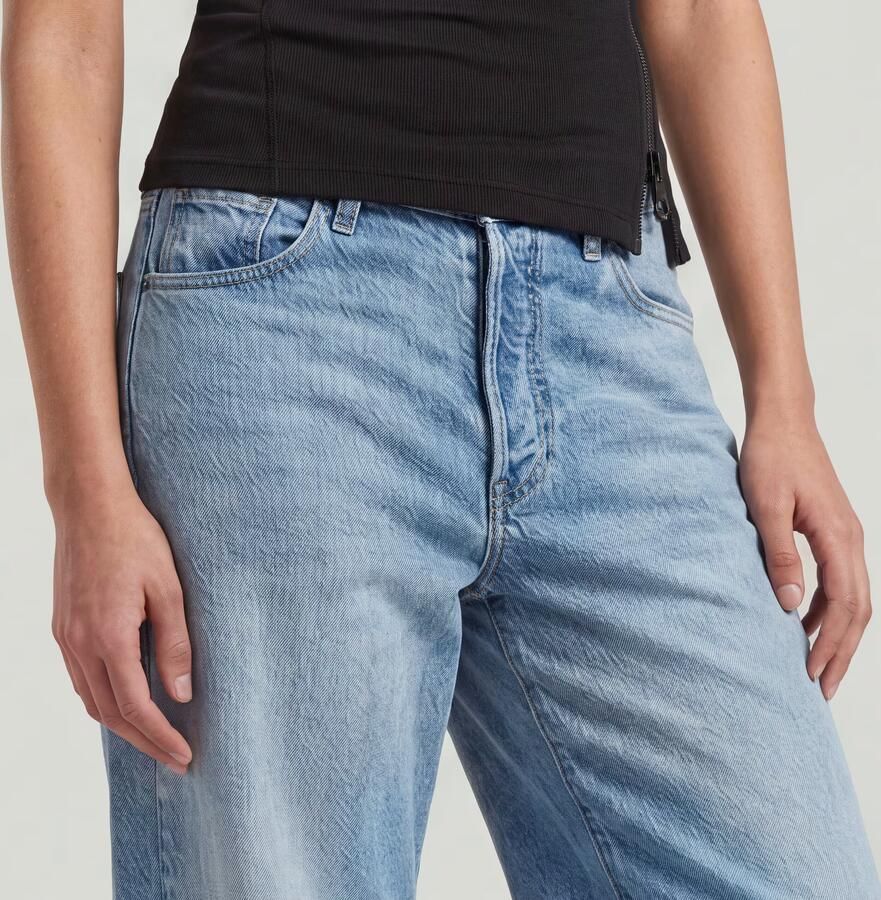 G-Star Raw Boyfriend Jeans D25372-E266 BOWEY 3D BOYFRIEND WMN-H545 FADED RHINE BLUE - Foto 4