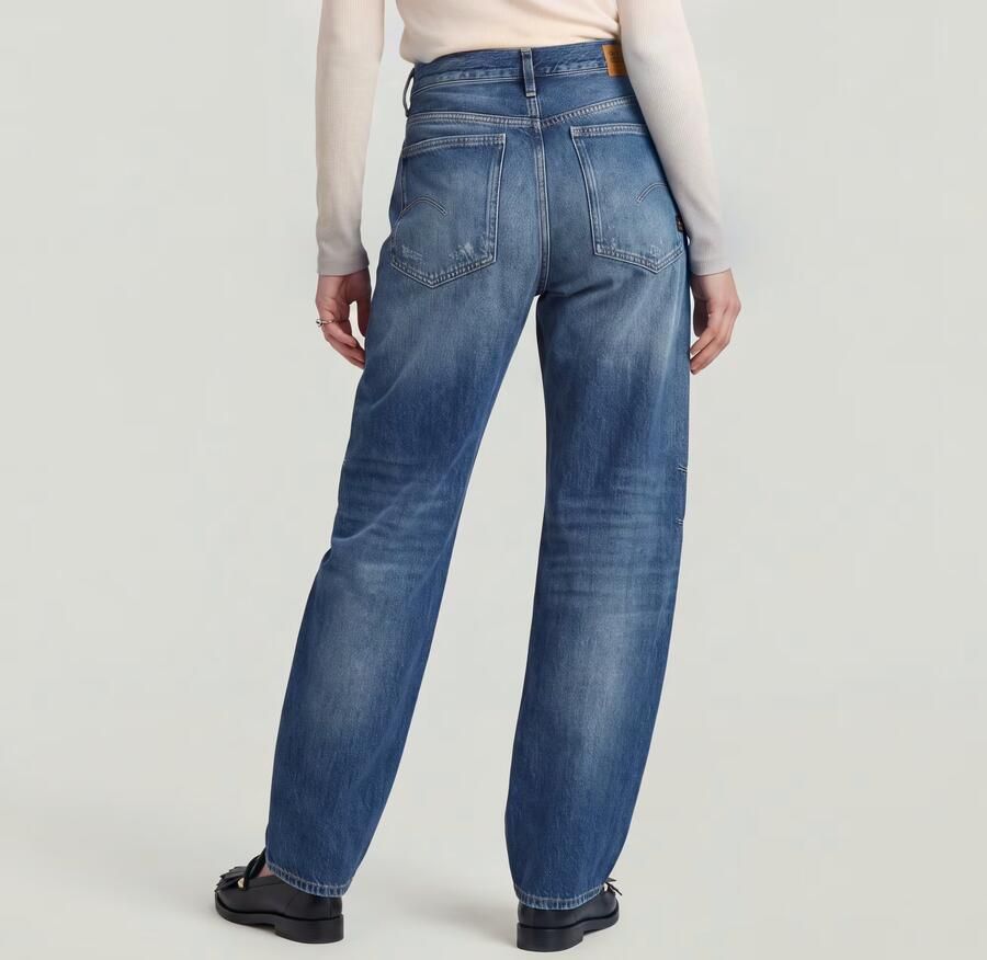 G-Star RAW Bowey Barrel Jeans Midden blauw Dames - Foto 5