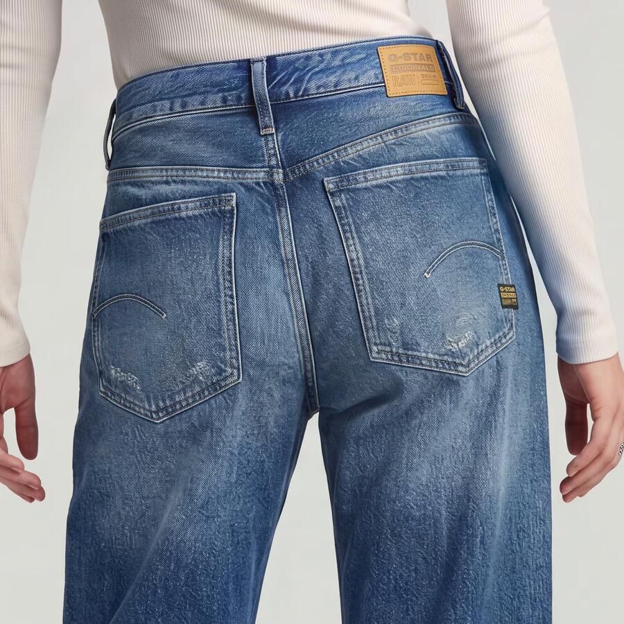 G-Star RAW Bowey Barrel Jeans Midden blauw Dames - Foto 3