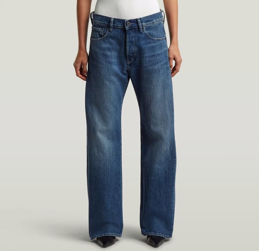 G-Star RAW Bowey Barrel Jeans Midden blauw Dames