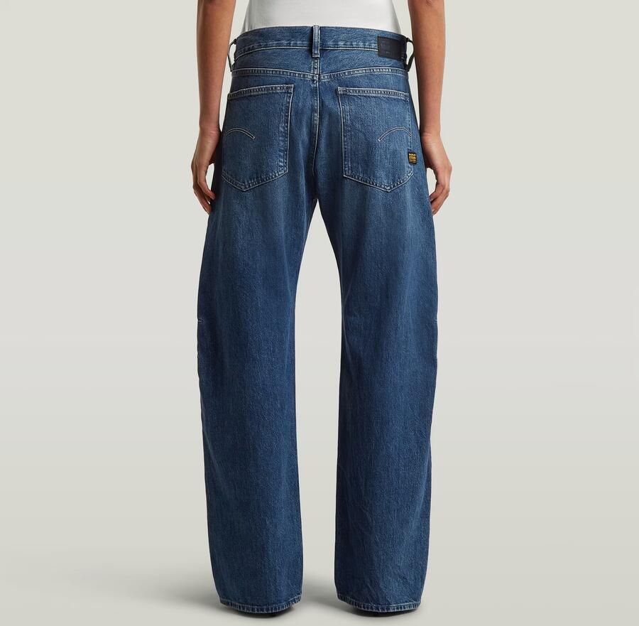 G-Star RAW Bowey Barrel Jeans Midden blauw Dames - Foto 4