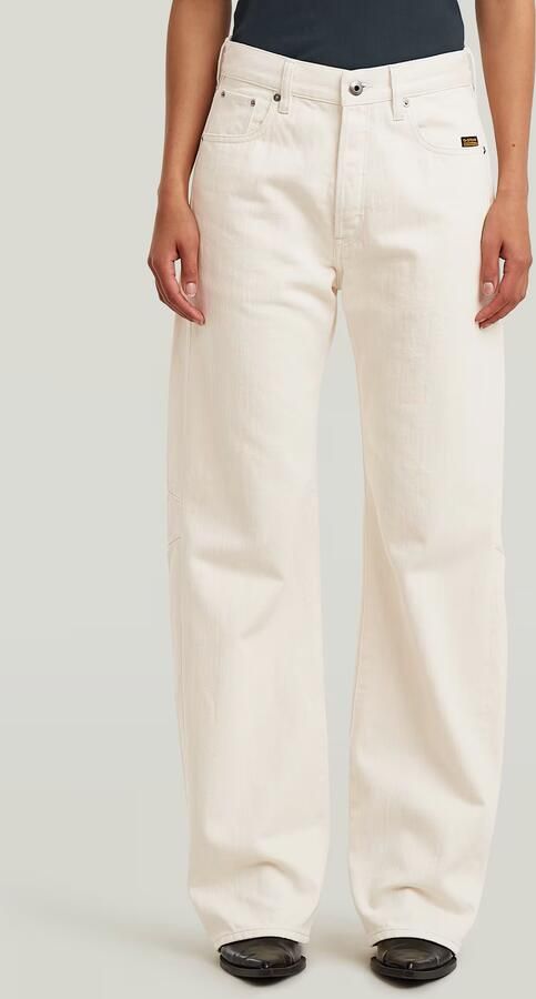 G-Star RAW Bowey Barrel Jeans Wit Dames