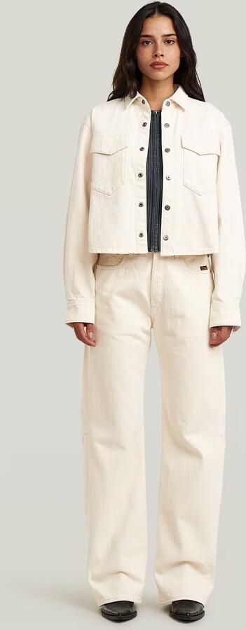 G-Star RAW Bowey Barrel Jeans Wit Dames - Foto 6