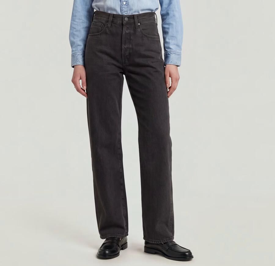G-Star Raw Straight Jeans D25372-D772 BOWEY 3D-G756 WORN IN BLACK OBSIDIAN - Foto 7
