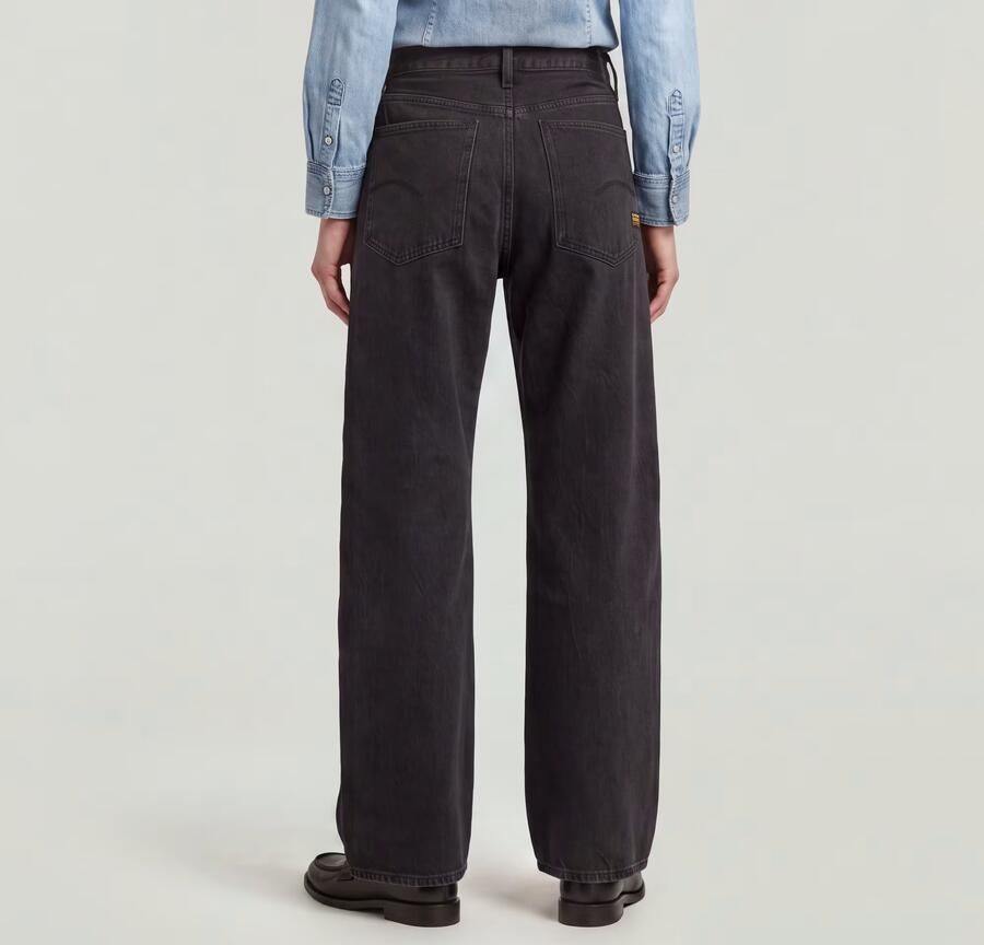 G-Star Raw Straight Jeans D25372-D772 BOWEY 3D-G756 WORN IN BLACK OBSIDIAN - Foto 8