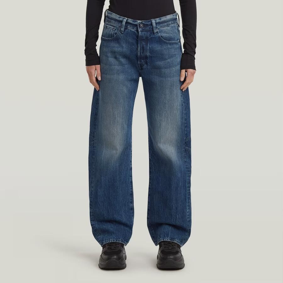 G-Star RAW Bowey Barrel Jeans Donkerblauw Dames