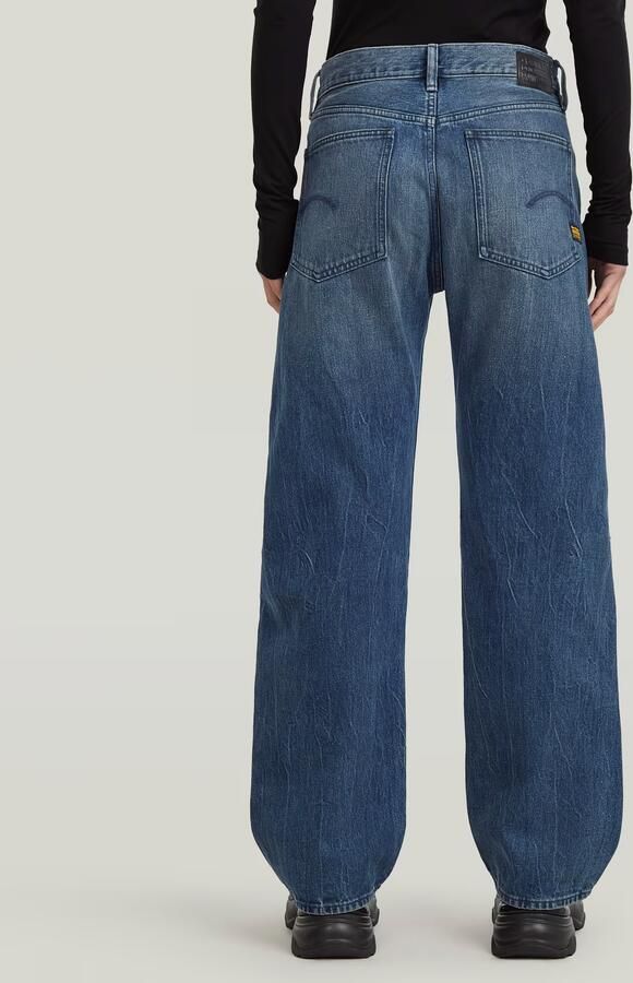 G-Star RAW Bowey Barrel Jeans Donkerblauw Dames - Foto 6