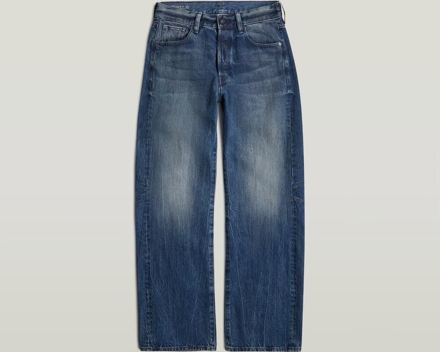 G-Star RAW Bowey Barrel Jeans Donkerblauw Dames - Foto 4