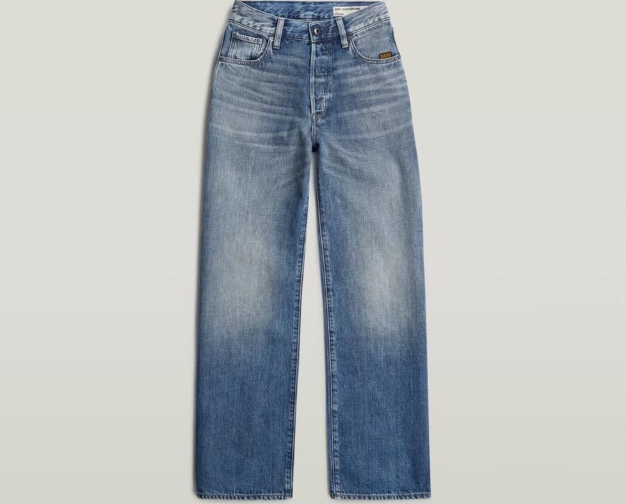 G-Star RAW Bowey Barrel Jeans Donkerblauw Dames - Foto 4