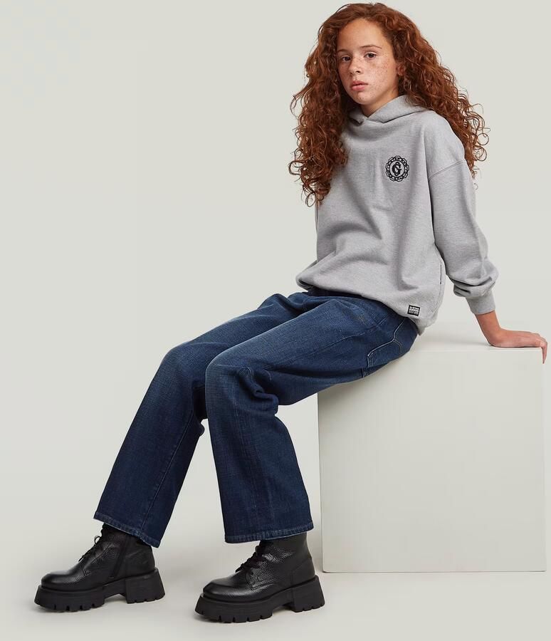 G-Star RAW Bowey Boyfriend Jeans voor meisjes Midden blauw meisjes - Foto 4