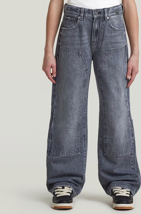 G-Star RAW Bowey Carpenter Loose Jeans voor meisjes Donkerblauw meisjes