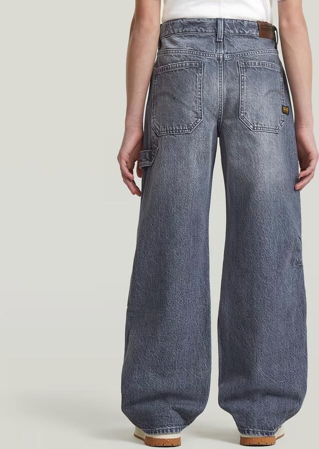 G-Star RAW Bowey Carpenter Loose Jeans voor meisjes Donkerblauw meisjes - Foto 4