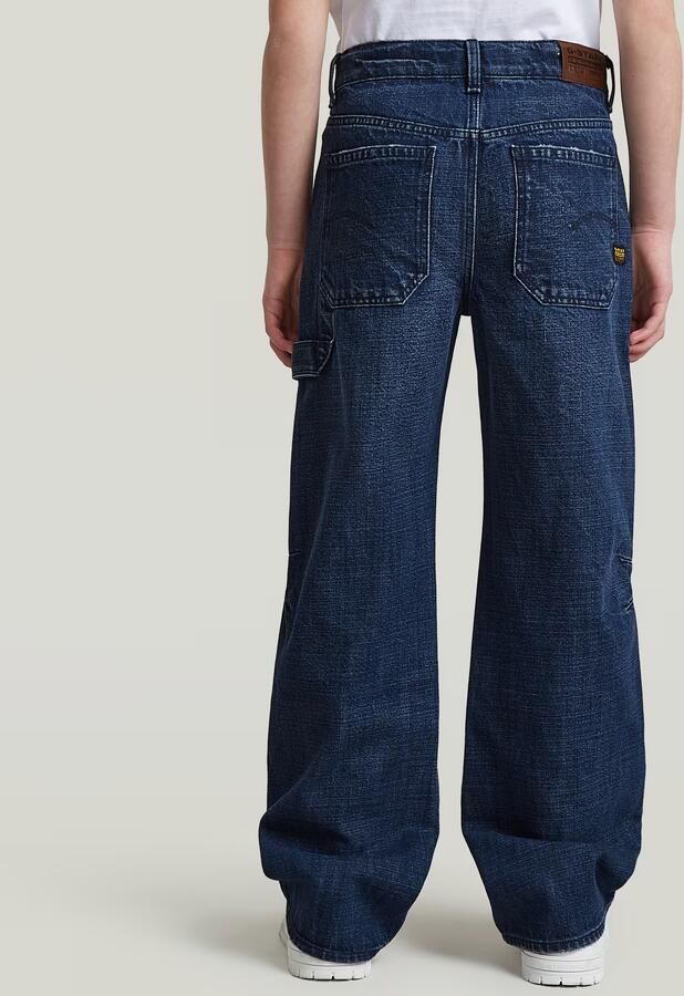 G-Star RAW Bowey Carpenter Loose Jeans voor meisjes Midden blauw meisjes - Foto 4