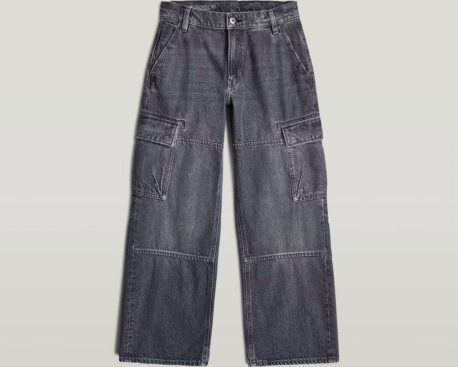 G-Star RAW Bowey Extreme Cargo Loose Jeans voor meisjes Donkerblauw meisjes - Foto 3