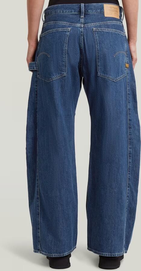 G-Star RAW Bowey Extreme Carpenter Loose Jeans Donkerblauw Dames - Foto 4