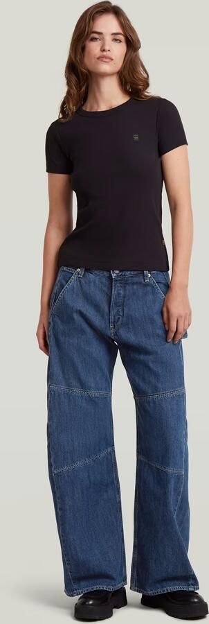 G-Star RAW Bowey Extreme Carpenter Loose Jeans Donkerblauw Dames - Foto 6