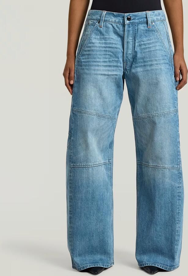 G-Star RAW Bowey Barrel Extreme Loose Jeans Midden blauw Dames