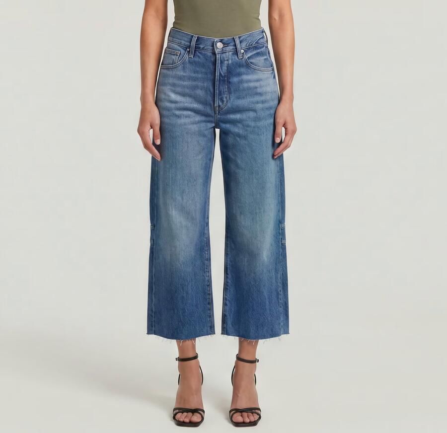 G-Star RAW Bowey Jorts Midden blauw Dames - Foto 4
