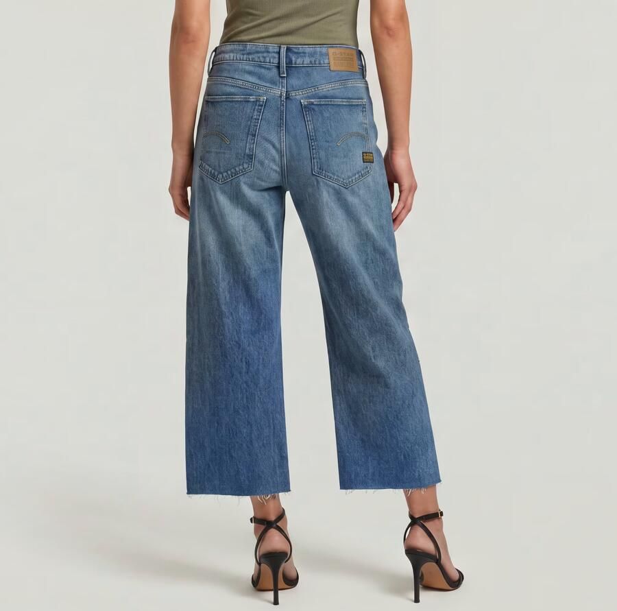 G-Star RAW Bowey Jorts Midden blauw Dames - Foto 3