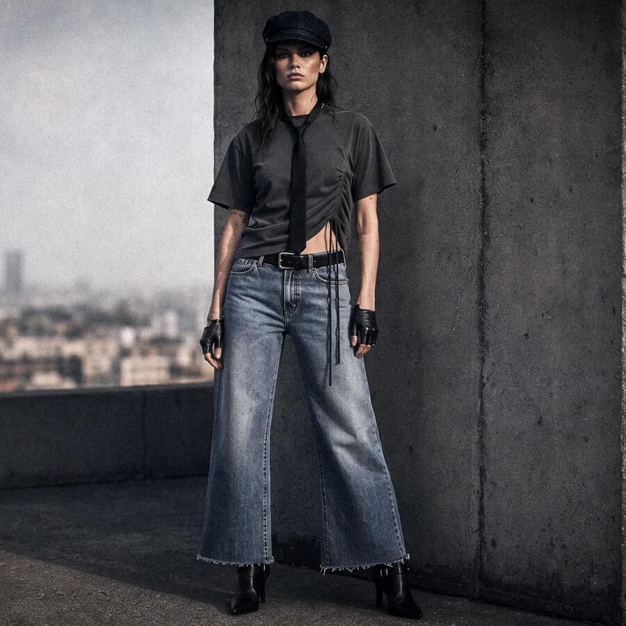 G-Star RAW Bowey Jorts Midden blauw Dames - Foto 3