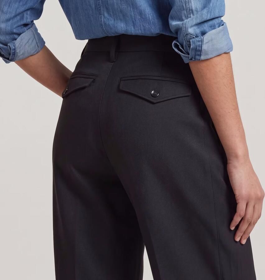 G-Star RAW Bowey Pleated Chino Zwart Dames - Foto 6