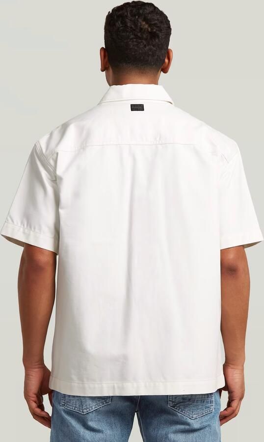 G-Star RAW Lightweight 2-Pock Regular Overhemd Wit Heren - Foto 5