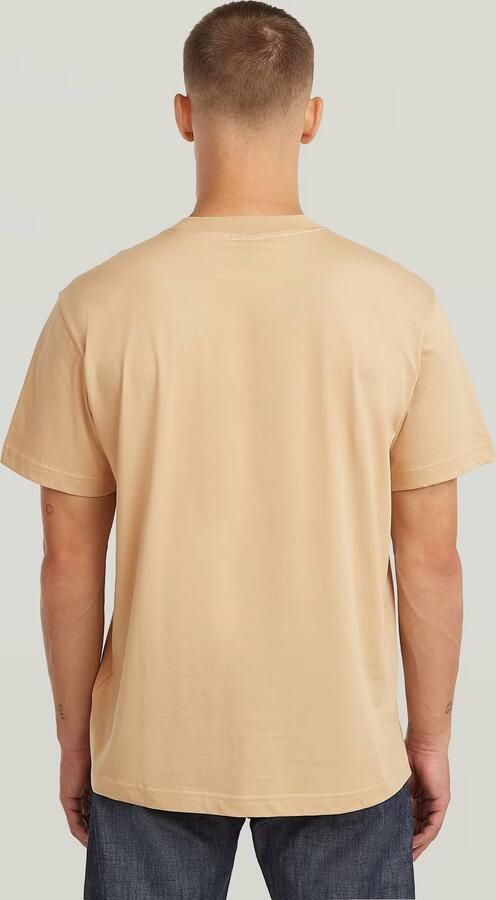 G-Star RAW Box Globe Graphic T-Shirt Beige Heren - Foto 5
