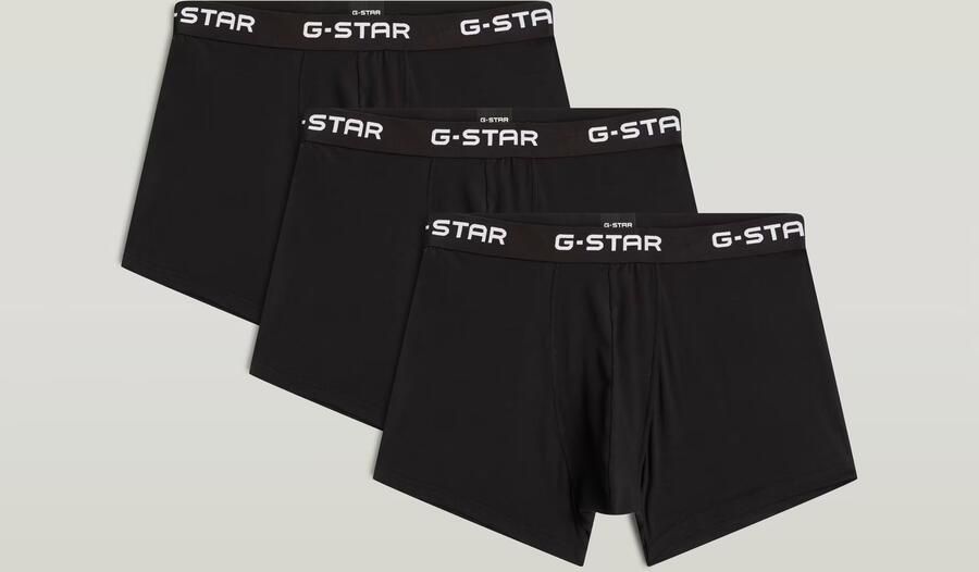 G-Star RAW Boxerbrief Set van 3 Zwart Heren