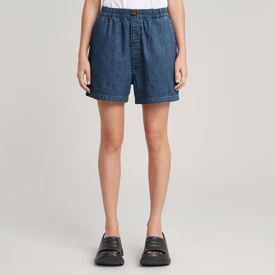 G-Star RAW Boxershort Midden blauw Dames - Foto 1