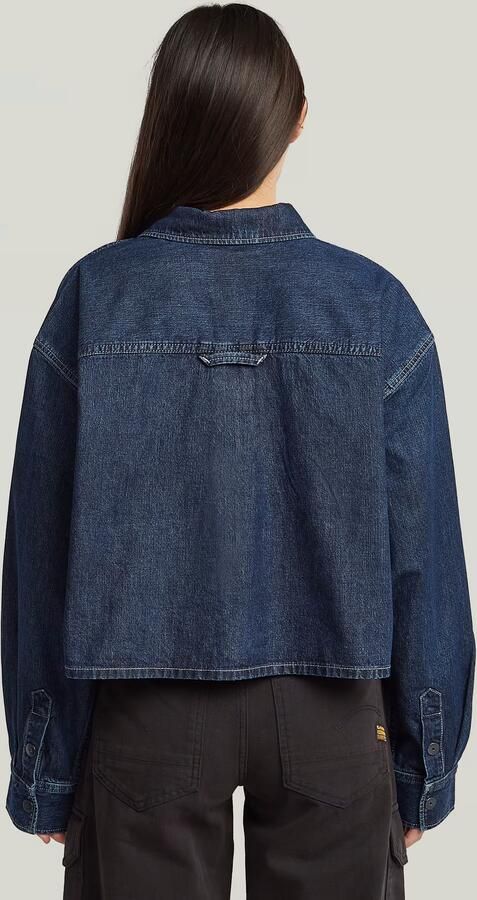 G-Star RAW Boxy 2-Pocket Overshirt Anders Dames - Foto 5