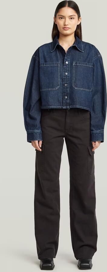 G-Star RAW Boxy 2-Pocket Overshirt Anders Dames - Foto 7