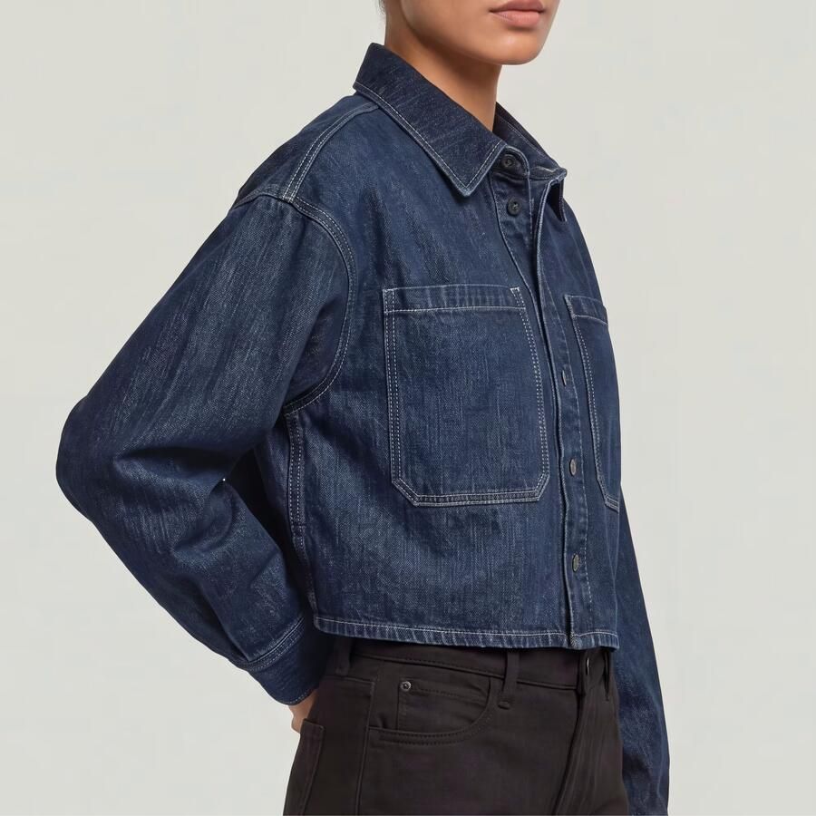 G-Star RAW Boxy 2-Pocket Overshirt Anders Dames - Foto 3